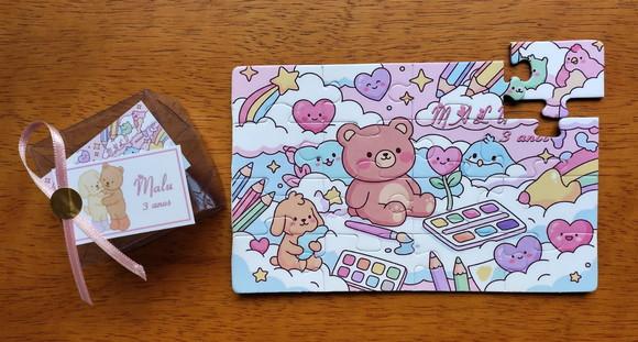Lembrancinha Personalizada Quebra Cabeça Bobbie Goods