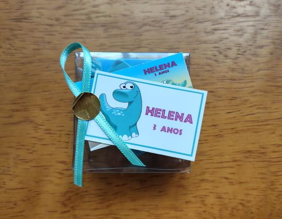 Lembrancinha Personalizada Quebra Cabeça Dinossauros Baby