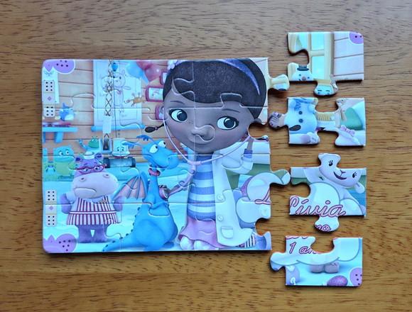 Lembrancinha Personalizada Quebra Cabeça Doutora Brinquedo
