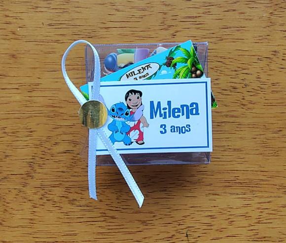 Lembrancinha Personalizada Quebra Cabeça Lilo e Stitch