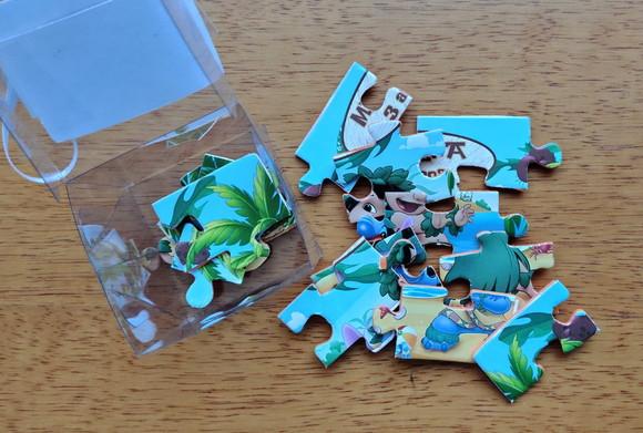 Lembrancinha Personalizada Quebra Cabeça Lilo e Stitch