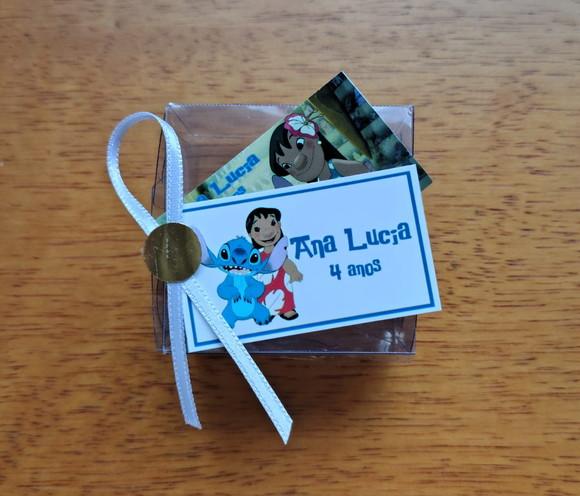 Lembrancinha Personalizada Quebra Cabeça Lilo e Stitch