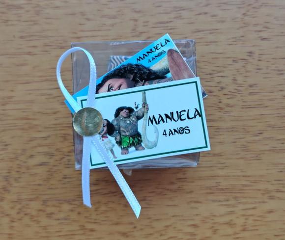 Lembrancinha Personalizada Quebra Cabeça Moana