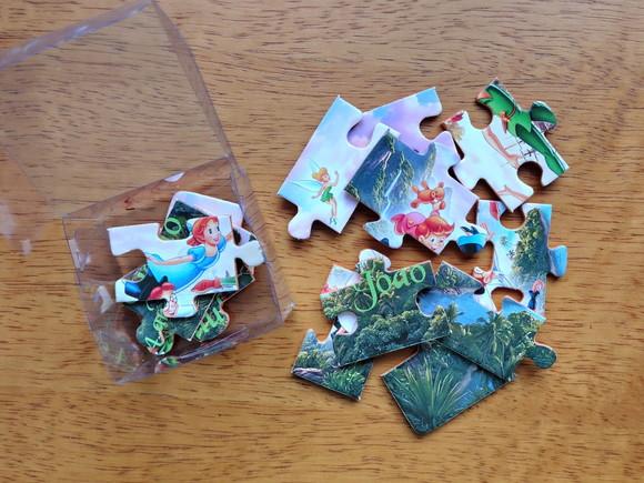 Lembrancinha Personalizada Quebra Cabeça Peter Pan