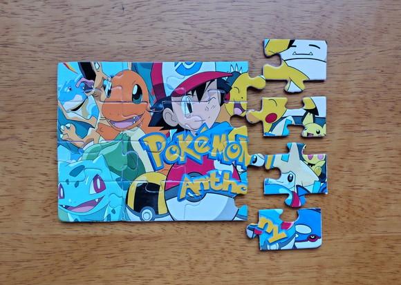 Lembrancinha Personalizada Quebra Cabeça Pokemon