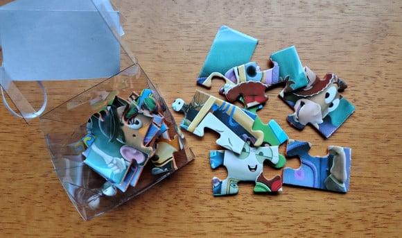 Lembrancinha Personalizada Quebra Cabeça Toy Story