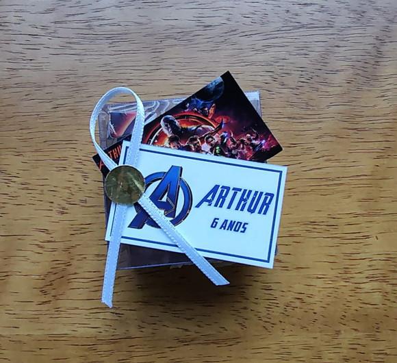 Lembrancinha Personalizada Quebra Cabeça Vingadores