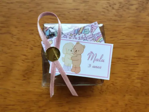 Lembrancinha Personalizada Quebra Cabeça Bobbie Goods