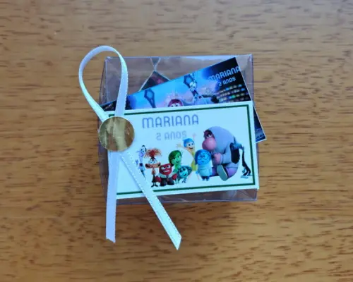 Lembrancinha Personalizada Quebra Cabeça Divertidamente