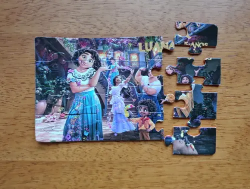 Lembrancinha Personalizada Quebra Cabeça Encanto