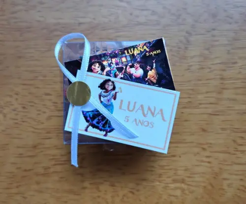 Lembrancinha Personalizada Quebra Cabeça Encanto