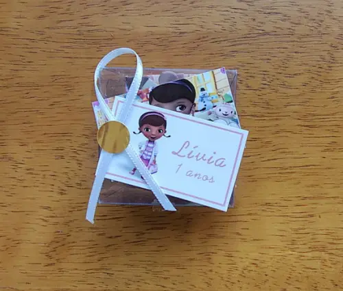 Lembrancinha Personalizada Quebra Cabeça Doutora Brinquedo
