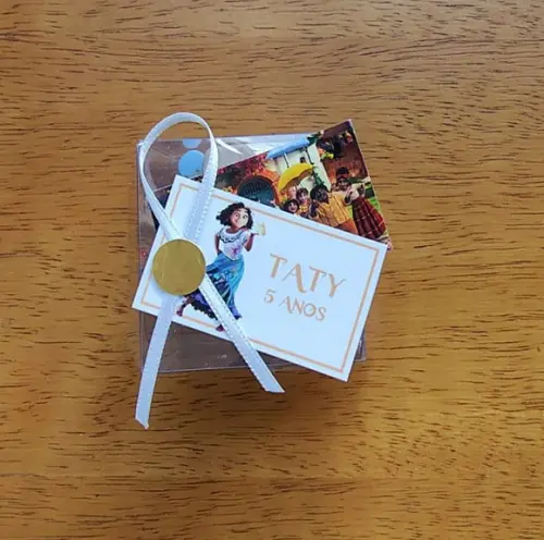 Lembrancinha Personalizada Quebra Cabeça Encanto
