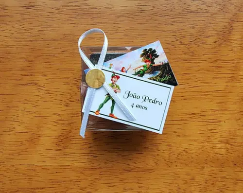 Lembrancinha Personalizada Quebra Cabeça Peter Pan