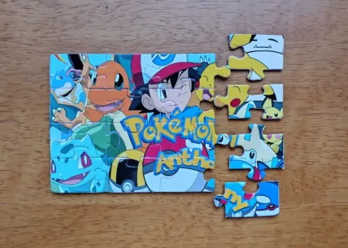 Lembrancinha Personalizada Quebra Cabeça Pokemon