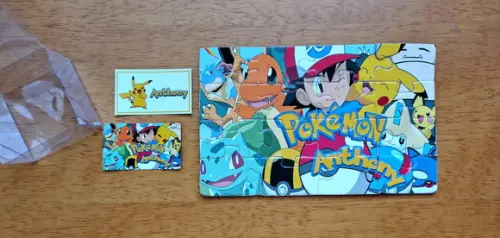 Lembrancinha Personalizada Quebra Cabeça Pokemon