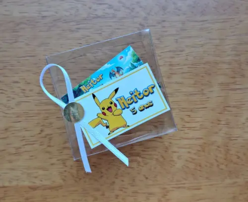 Lembrancinha Personalizada Quebra Cabeça Pokemon
