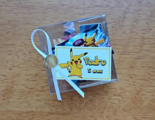 Lembrancinha Personalizada Quebra Cabeça Pokemon