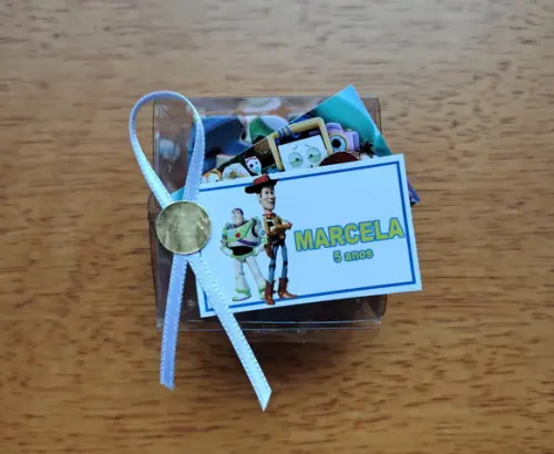 Lembrancinha Personalizada Quebra Cabeça Toy Story