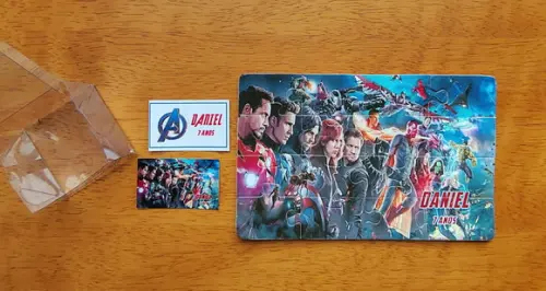 Lembrancinha Personalizada Quebra Cabeça Vingadores