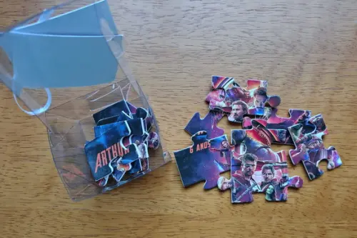 Lembrancinha Personalizada Quebra Cabeça Vingadores