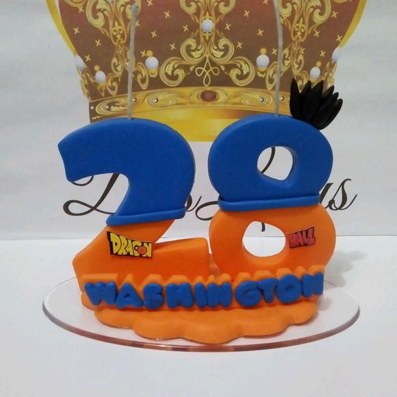 Vela dragon ball duplo