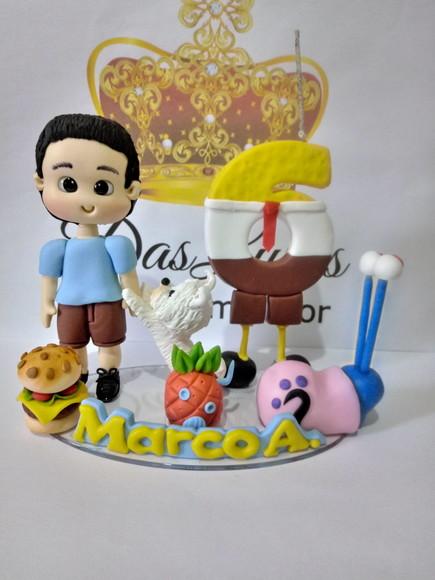 Vela Esponja em Biscuit