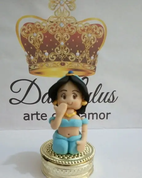 Apliques Jasmine e turma Aladdin