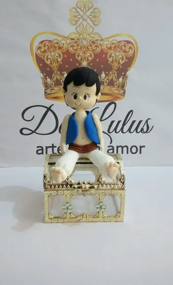 Apliques Jasmine e turma Aladdin