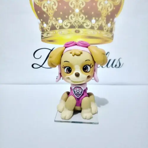 Mini cachorro rosa