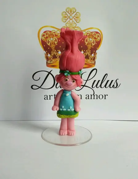 Topo menina rosa