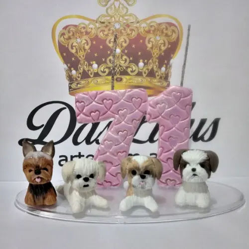 Vela cachorrinhos