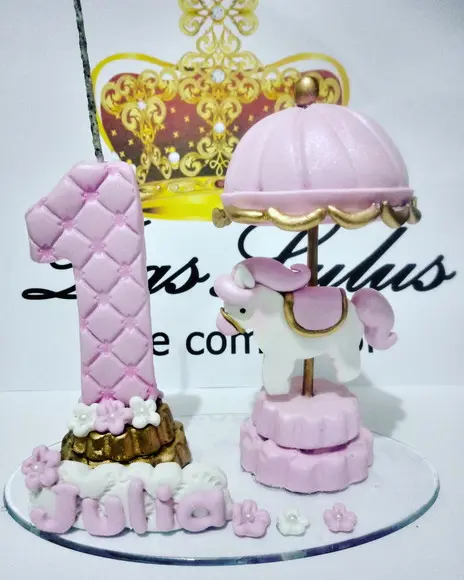 Vela carrossel encatado