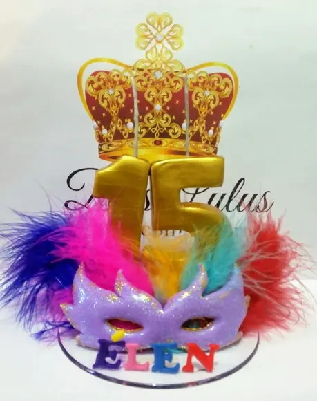 Vela dupla mascara