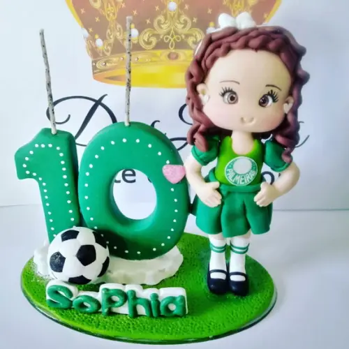 Vela futebol menina