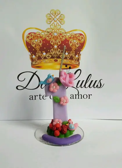 Vela jardim encantado