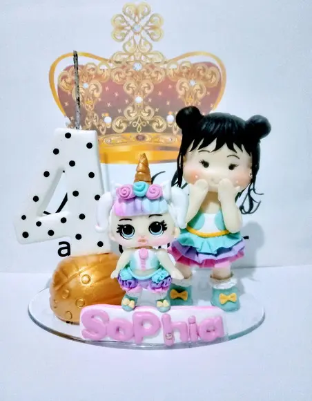 Vela lol com boneca