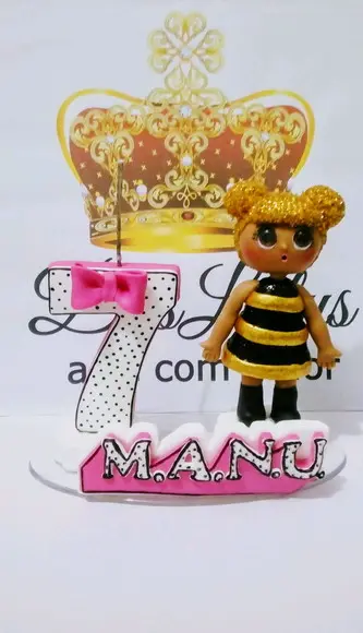 Vela lol com boneca