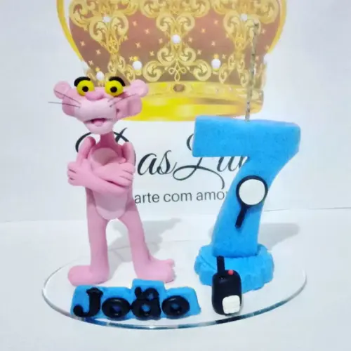 Vela pantera rosa