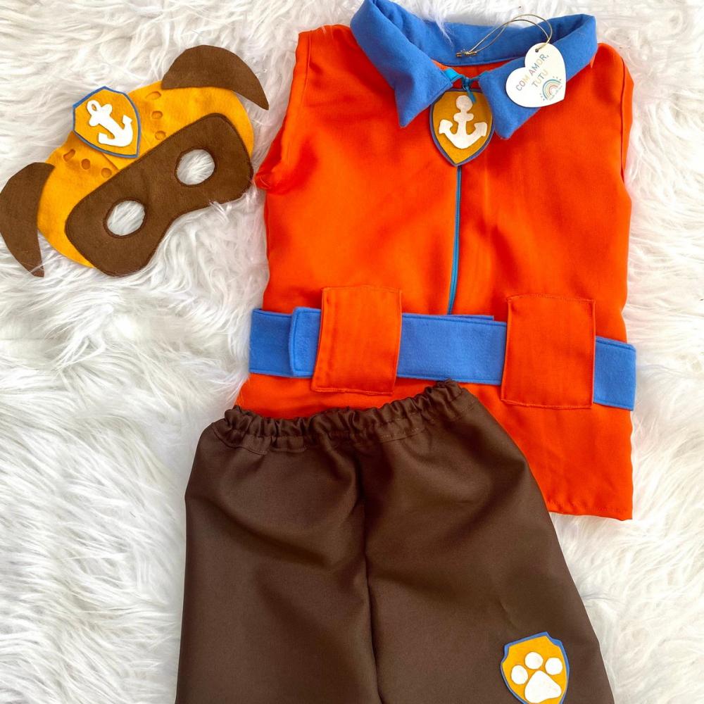 Fantasia Infantil Zuma Patrulha Canina