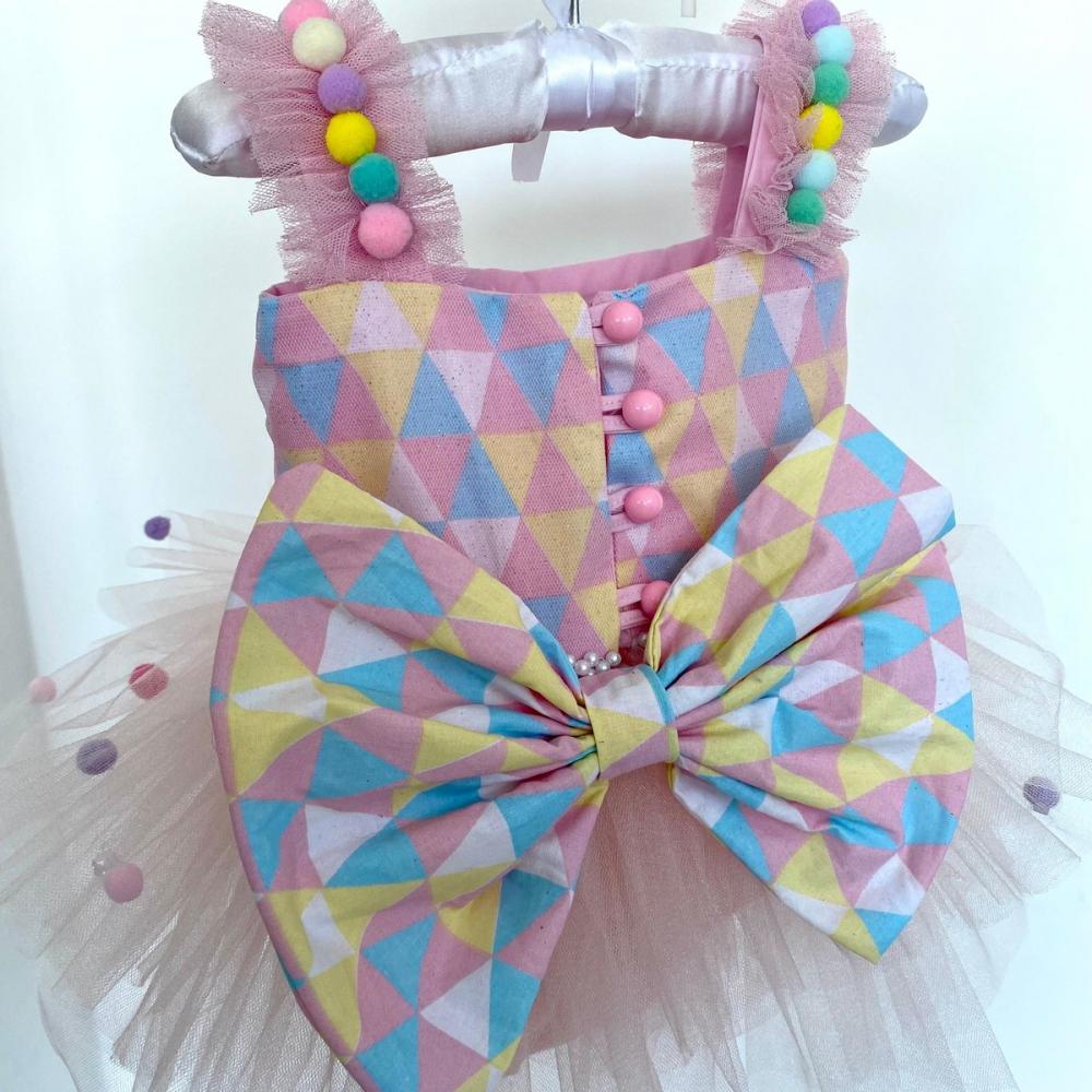 Romper Circo Rosa (promoção)