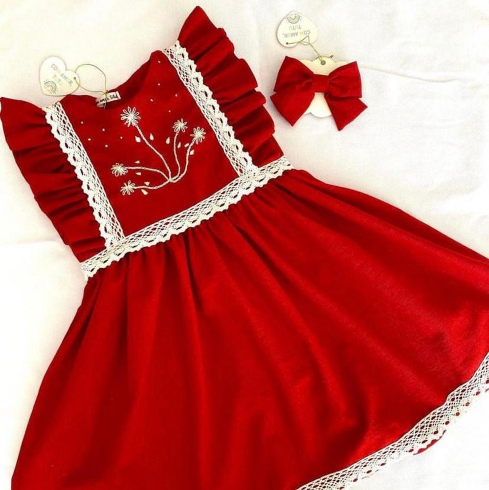 Vestido Natalino Luxo