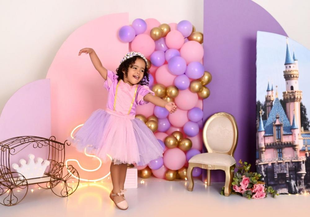 Vestido Princesa Rapunzel