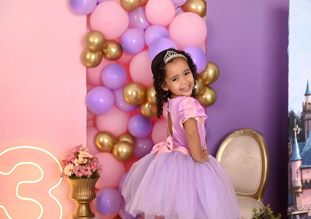 Vestido Princesa Rapunzel