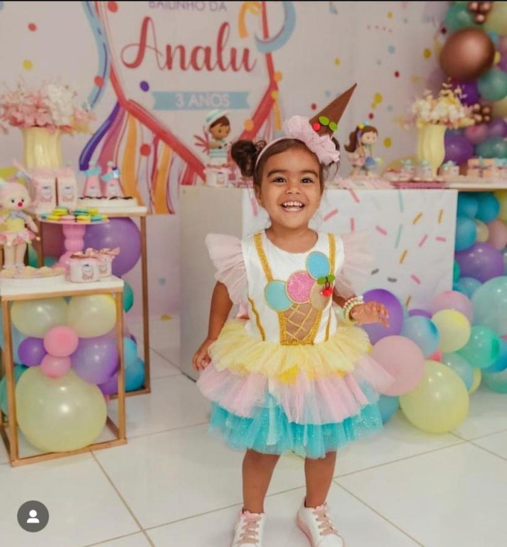 Fantasia Infantil Carnaval Doces