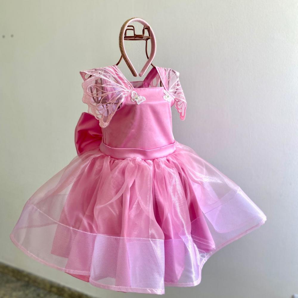 Vestido Jardim Encantado / Borboletas