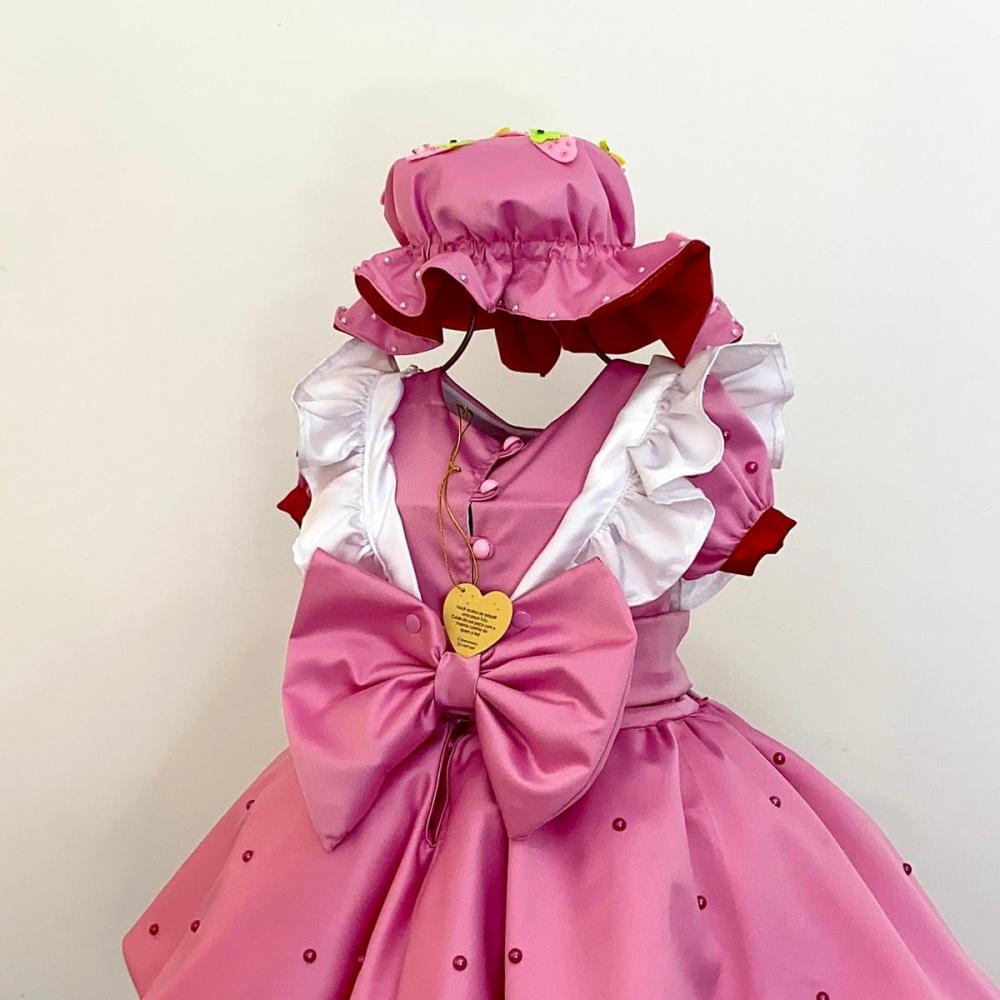 Vestido Moranguinho Luxo