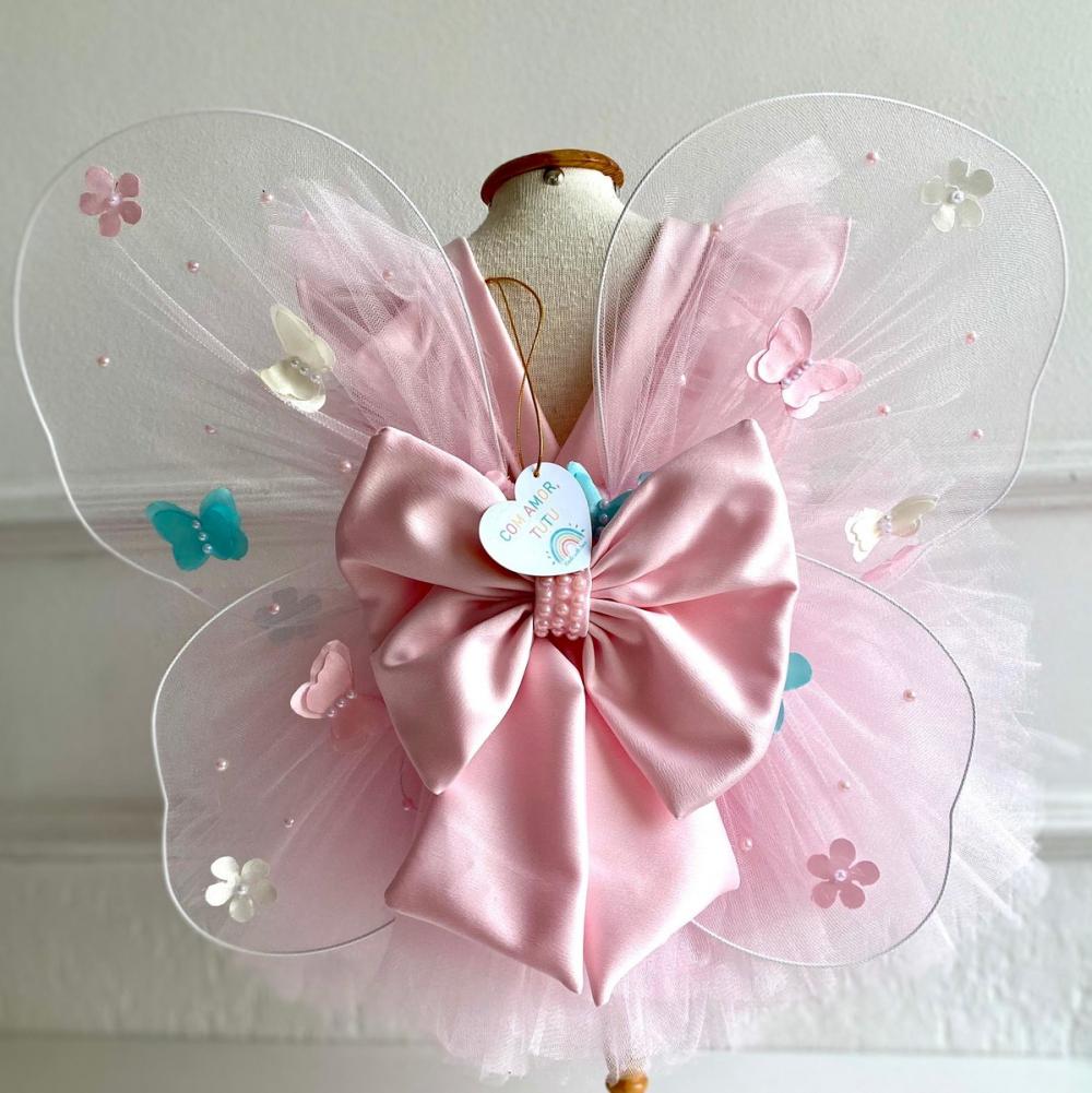 Kit Vestido /romper Jardim Encantado Luxo