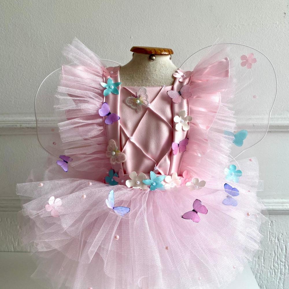 Kit Vestido /romper Jardim Encantado Luxo