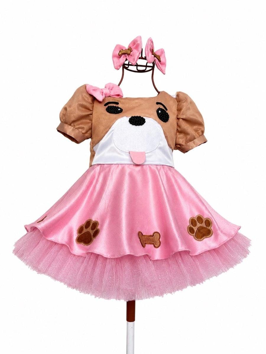 Vestido Pet Shop / Cachorrinhos Patrulha Canina